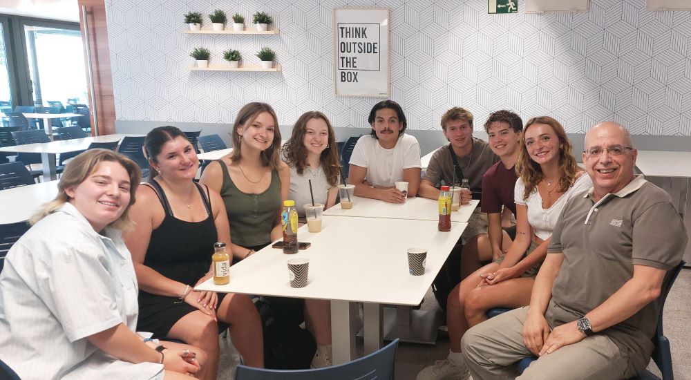 Engineering summer study abroad students in Madrid, Spain